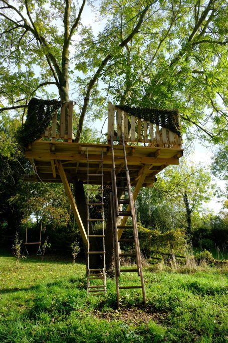 bespoke tree house platform