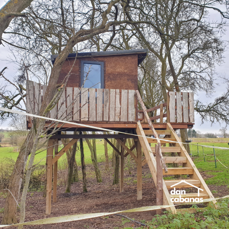 unique rustic tree house